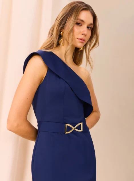 VESTIDO MIDI DECOTE CRUZADO - Imagem 3