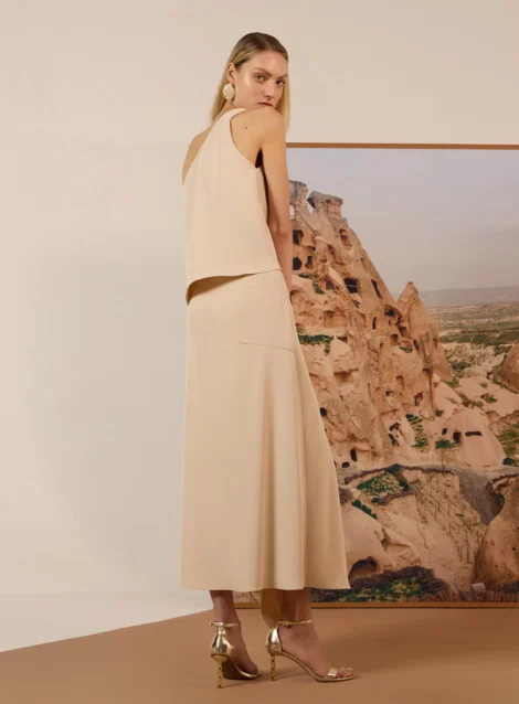 CONJUNTO BLUSA E SAIA DETALHE METAL BERLIM - Imagem 2