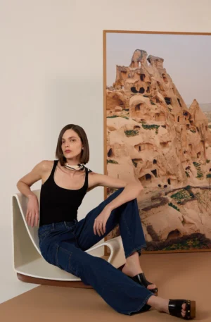 CALCA JEANS RAQUEL WIDE LEG - Imagem 3