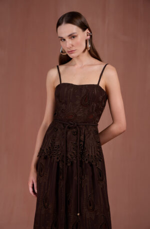 VESTIDO MIDI BICO CASHMERE - Imagem 3