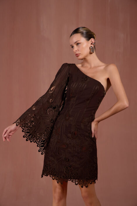 VESTIDO CURTO OMBRO SÓ - Imagem 3