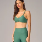 TOP FRANZIDO ALÇA VERDE