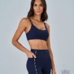 BERMUDA ELÁSTICO PERSONALIZADO - AZUL VINIL