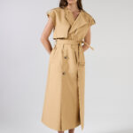 VESTIDO TRENCH MAXI MIDI