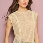 BLUSA MANGA CURTA COM DETALHE - OFF WHITE