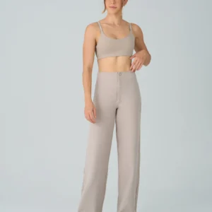 CALÇA RETA CANELADA COMFY - Imagem 5
