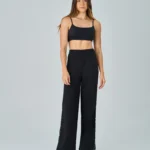 CALÇA ELÁSTICO PERSONALIZADO - PRETO