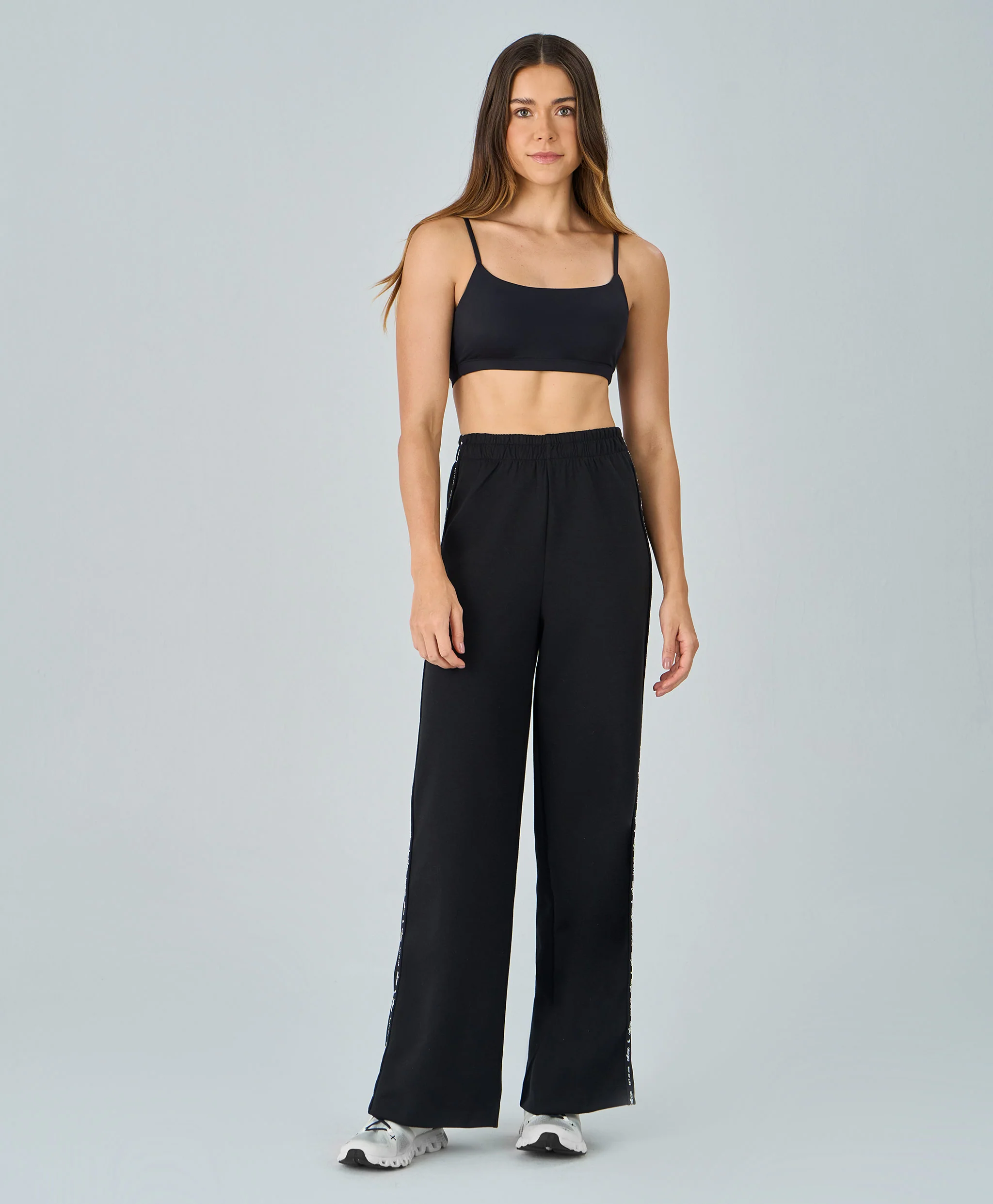 2611422-C0049-3 CALÇA ELÁSTICO PERSONALIZADO - PRETO - Imagem 1
