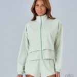 JAQUETA DRY COM ELÁSTICO – VERDE