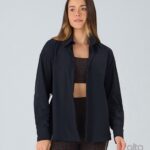 CAMISA ALONGADA AJUSTÁVEL NA CINTURA