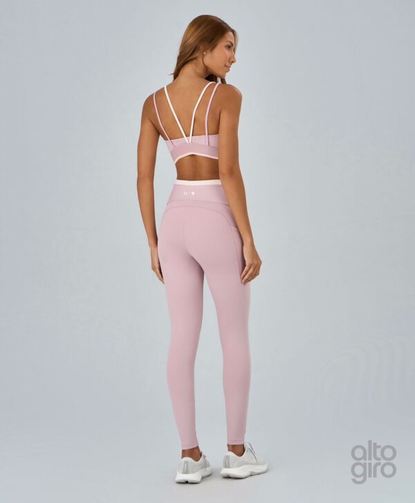 LEGGING RECORTES COM BOLSO LATERAL - ROSA - Imagem 2
