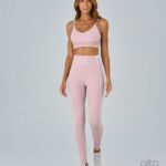 LEGGING RECORTES COM BOLSO LATERAL - ROSA