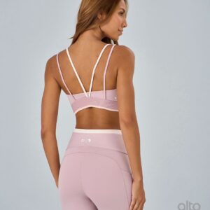 LEGGING RECORTES COM BOLSO LATERAL - ROSA - Imagem 3