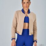 JAQUETA BOMBER  BICOLOR