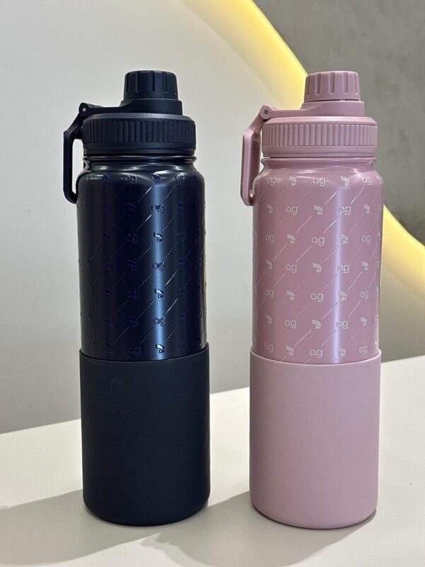 GARRAFA TÉRMICA CAPA EMBORRACHADA 750ML - Imagem 3