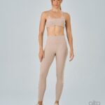 LEGGING RIB COS ALTO – BEGE