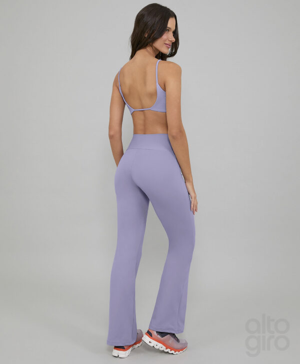 LEGGING RETA FLARE CONFORT - LAVANDA - Imagem 2