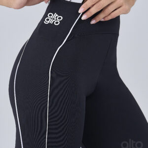 LEGGING FRISO CONTRASTANTE – PRETO - Imagem 4
