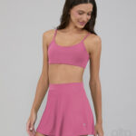 SAIA SHORTS SOBREPOSTA - ROSA