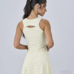 REGATA DRY ABERTURA COSTAS - AMARELO CREME
