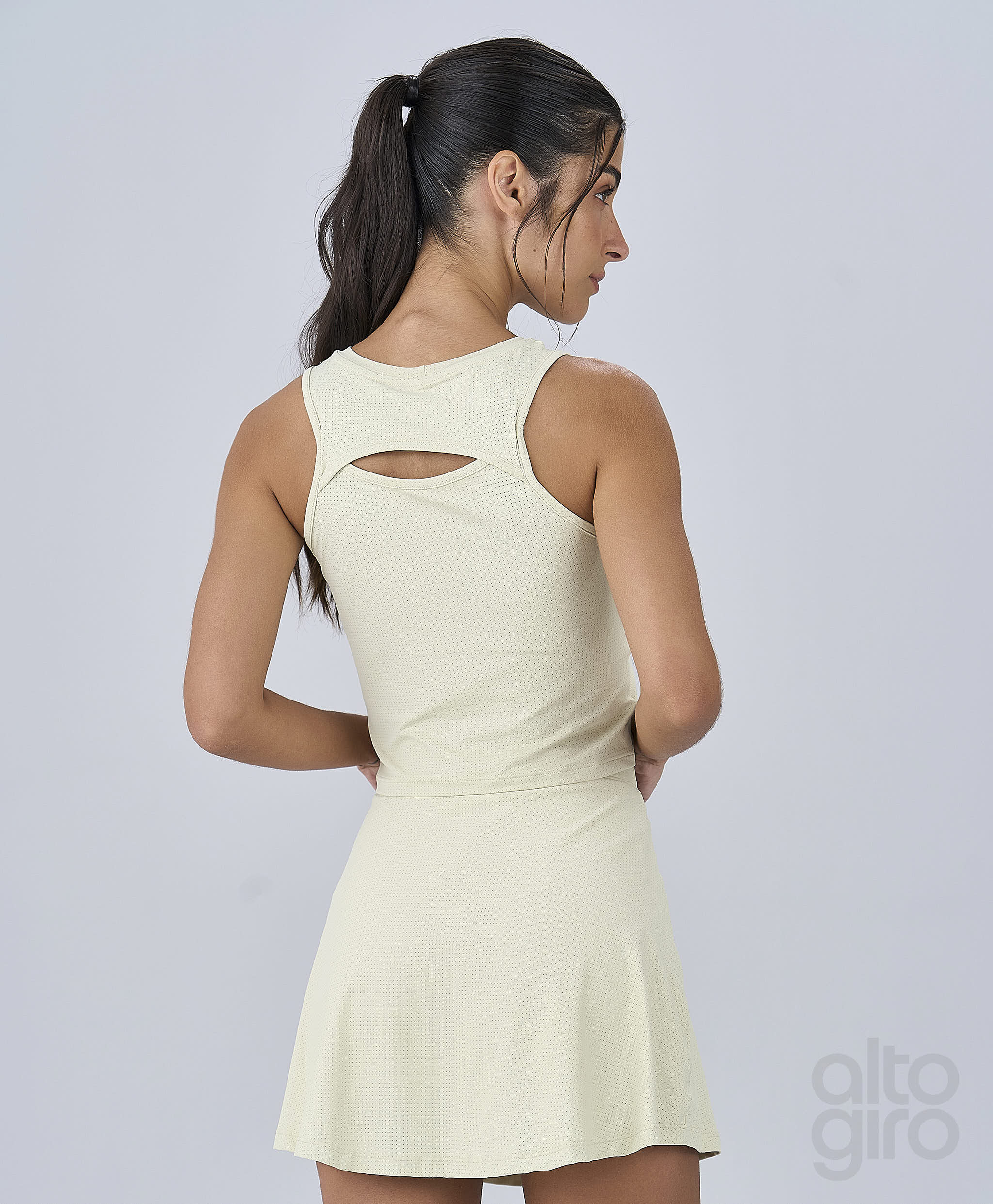 2631002-C6221-5 REGATA DRY ABERTURA COSTAS - AMARELO CREME - Imagem 1
