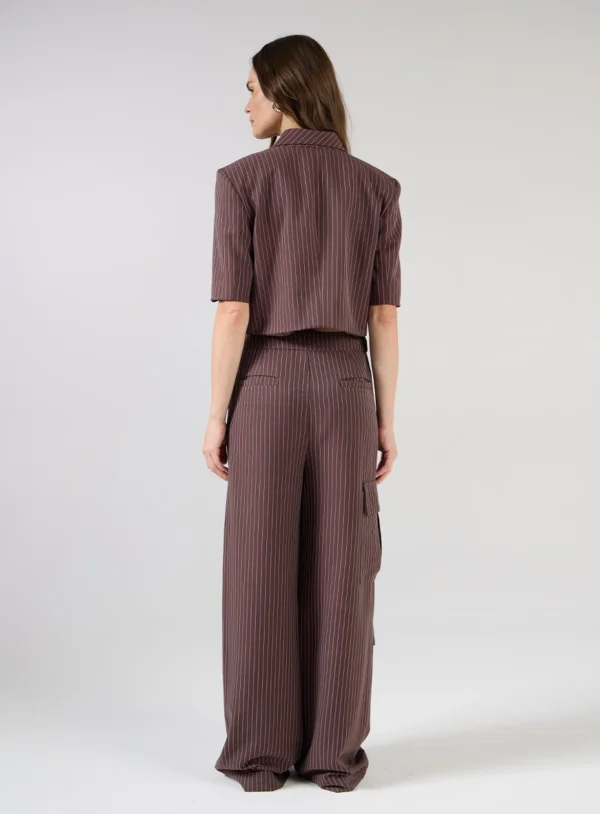 CONJUNTO CALÇA E CASAQUETO LISTRAS - Imagem 4