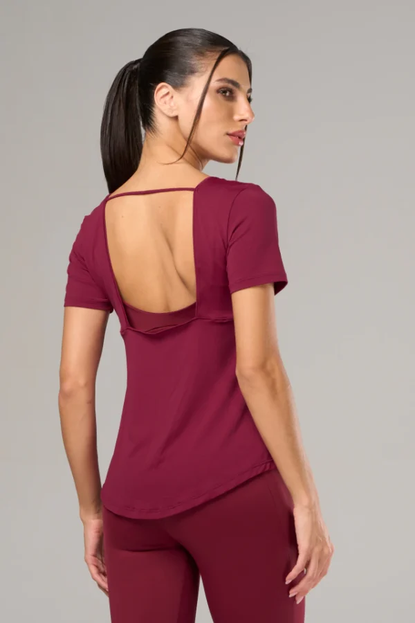 CAMISETA RUN STYLE - BORDO - Imagem 2