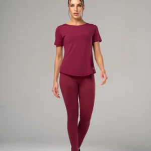CAMISETA RUN STYLE - BORDO - Imagem 3