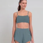 TOP PLISSADO ALTO GIRO - CINZA SOBRIO